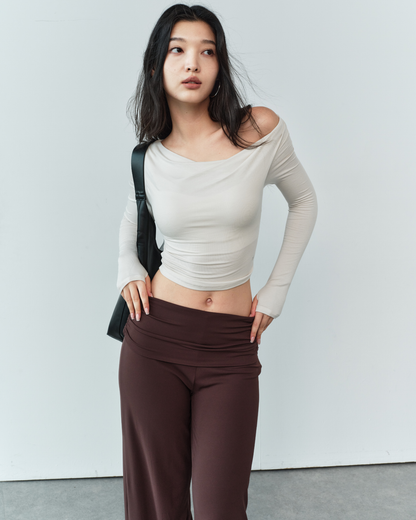 ISLAB083 SHIFT Muse Long Sleeve Bra Top (ISLAHOLA Exclusive)