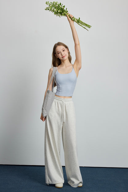 ISLABP019 Airy Fleece Drawstring Wide Leg Pants (ISLAHOLA Exclusive)