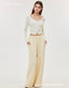 ISLAOUT074 Button Scoop Neck Long Sleeve Outer（ISLAHOLA獨家款式及版型）