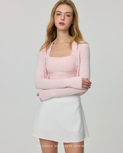 ISLAB055 Twist back square neck bra top (ISLAHOLA Exclusive)