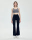 ISLAB032 Cross back hook bra top (4色）（固定胸墊）