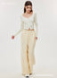 ISLABP019 Airy Fleece Drawstring Wide Leg Pants（ISLAHOLA獨家款式及版型）