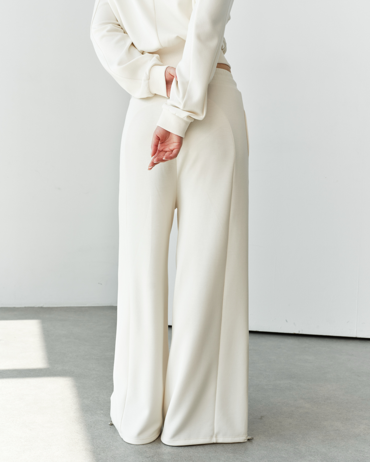 ISLABP019 Airy Fleece Drawstring Wide Leg Pants (ISLAHOLA Exclusive)