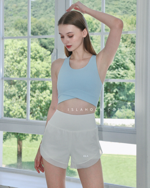 ISLASP004 High waisted sport short pant (5 colors)