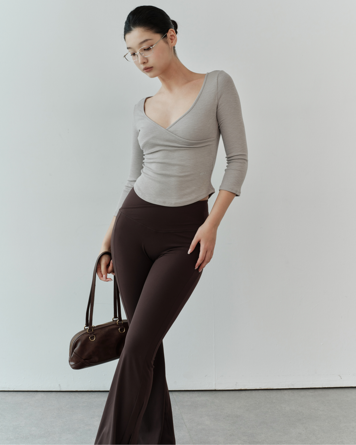 ISLAOUT080 Soft Arc Ribbed Top (ISLAHOLA Exclusive)