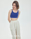 ISLAB032 Cross back hook bra top (4色）（固定胸墊）