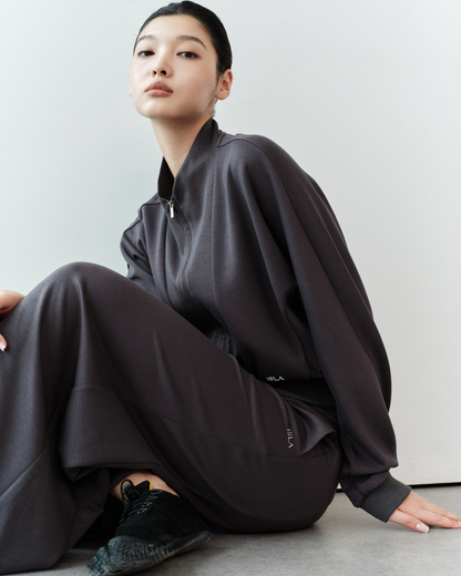 ISLABP019 Airy Fleece Drawstring Wide Leg Pants (ISLAHOLA Exclusive)