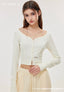 ISLAOUT074 Button Scoop Neck Long Sleeve Outer（ISLAHOLA獨家款式及版型）