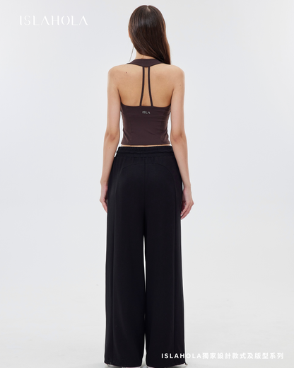 ISLAB073 Square Neck Dual Strap Back Bra Top (ISLAHOLA Exclusive)