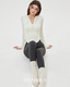 ISLAOUT072 Airy Hood Button Long Sleeve Outer