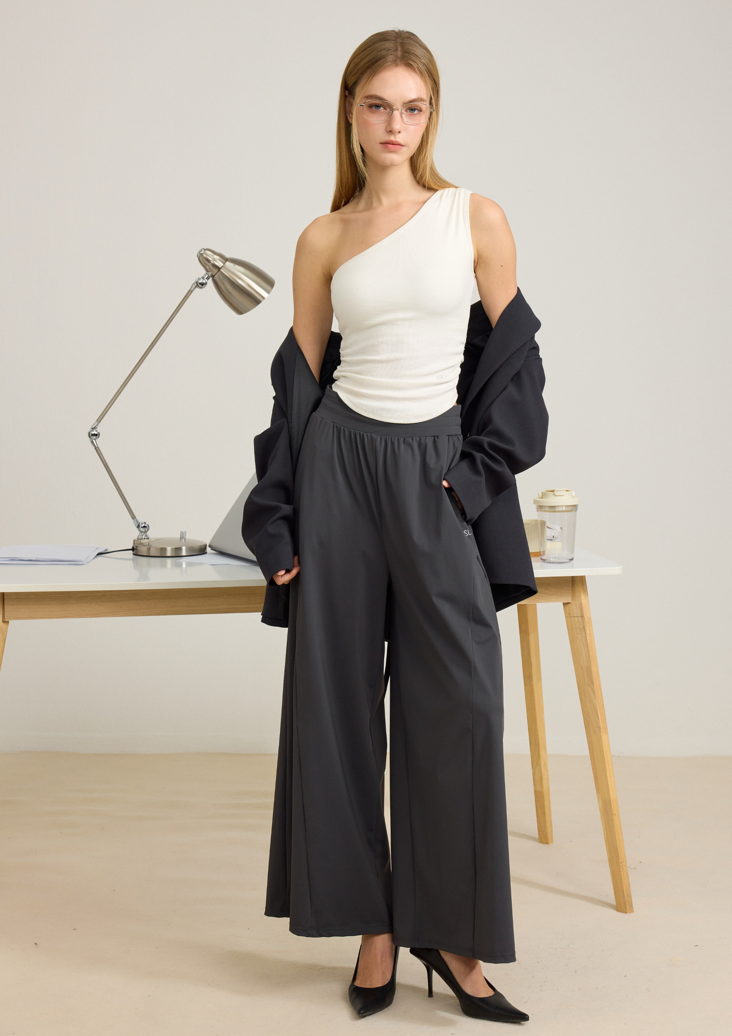 ISLAB074 Sculpt One-Shoulder Bra Top (ISLAHOLA Exclusive)