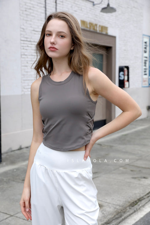 ISLACB030 Cross side crop top