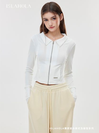 ISLAOUT073 Slim Fit Zip-Up Jacket (ISLAHOLA Exclusive)