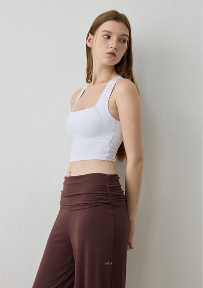 ISLAB055 Twist back square neck bra top (ISLAHOLA Exclusive)