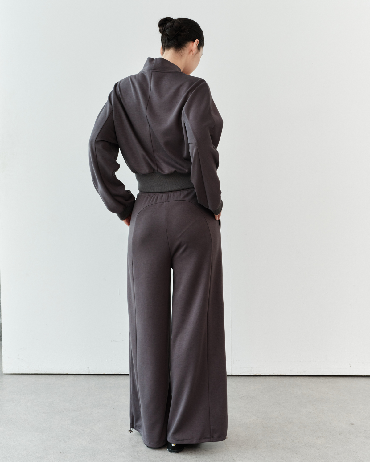 ISLABP019 Airy Fleece Drawstring Wide Leg Pants (ISLAHOLA Exclusive)