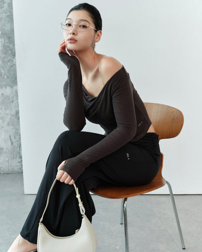 ISLAB083 SHIFT Muse Long Sleeve Bra Top (ISLAHOLA Exclusive)