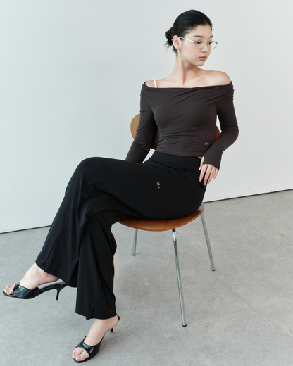 ISLAB083 SHIFT Muse Long Sleeve Bra Top (ISLAHOLA Exclusive)