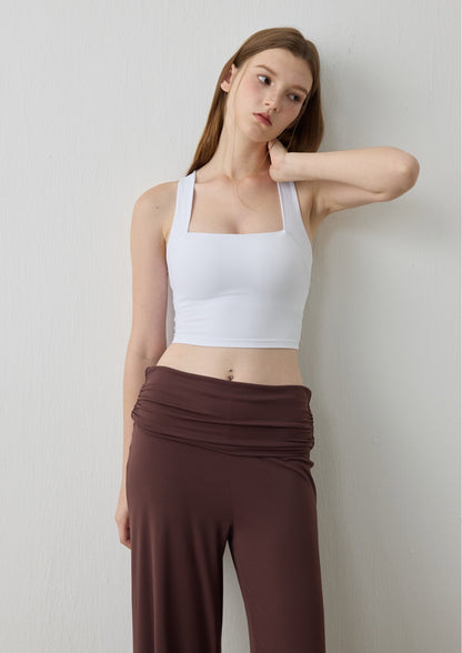 ISLAB055 Twist back square neck bra top (ISLAHOLA Exclusive)