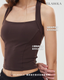 ISLAB073 Square Neck Dual Strap Back Bra Top（ISLAHOLA獨家款式及版型）