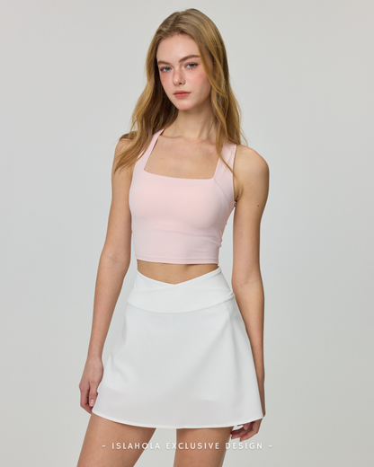 ISLAB055 Twist back square neck bra top (ISLAHOLA Exclusive)