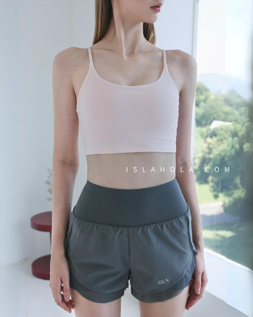 ISLASP004 High waisted sport short pant (5 colors)