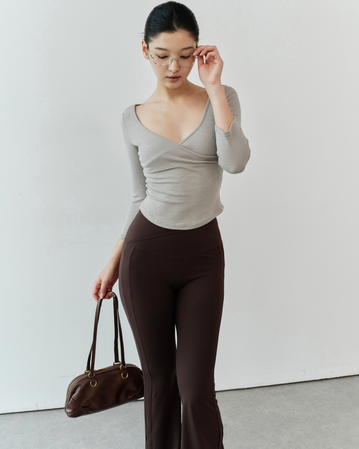 ISLAOUT080 Soft Arc Ribbed Top (ISLAHOLA Exclusive)