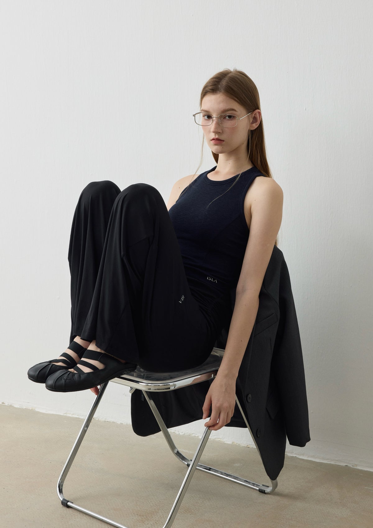 ISLABP021 Fluid Ruched Foldover Pants (ISLAHOLA EXCLUSIVE)