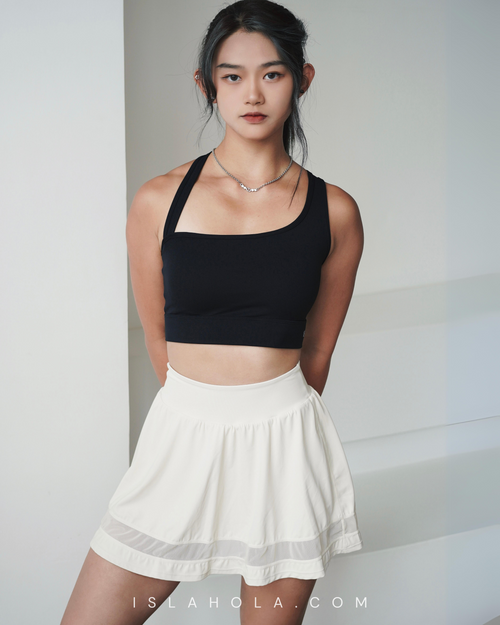 ISLAB045 Special strap Y back bra top （固定胸墊）