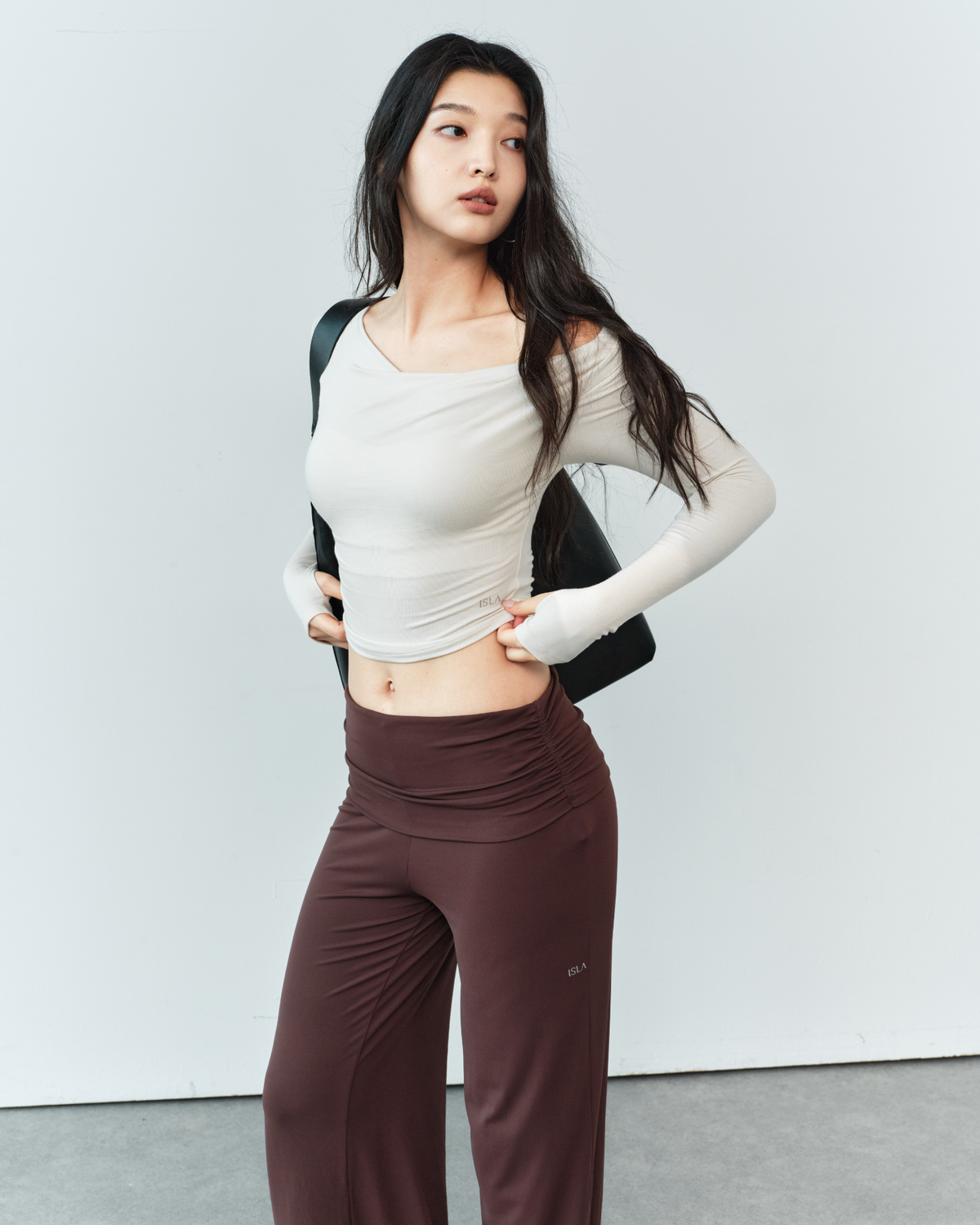 ISLAB083 SHIFT Muse Long Sleeve Bra Top (ISLAHOLA Exclusive)