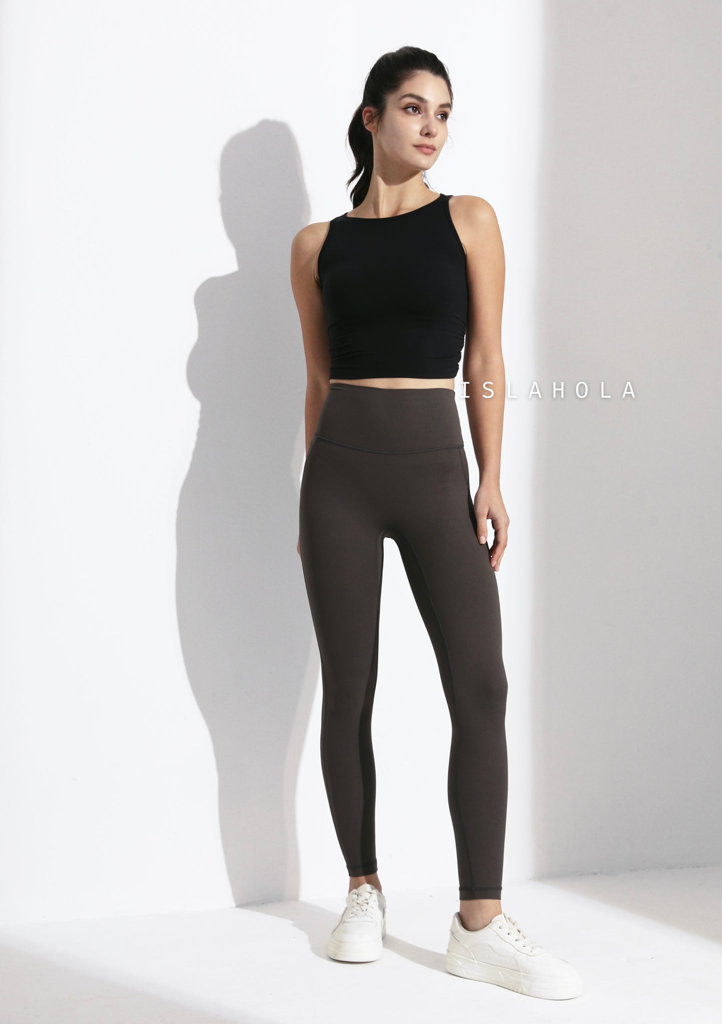 ISLAL016 High waisted one zero cut leggings