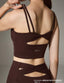 ISLAB064 Twist back cross V bra top (ISLAHOLA 獨家設計款式）