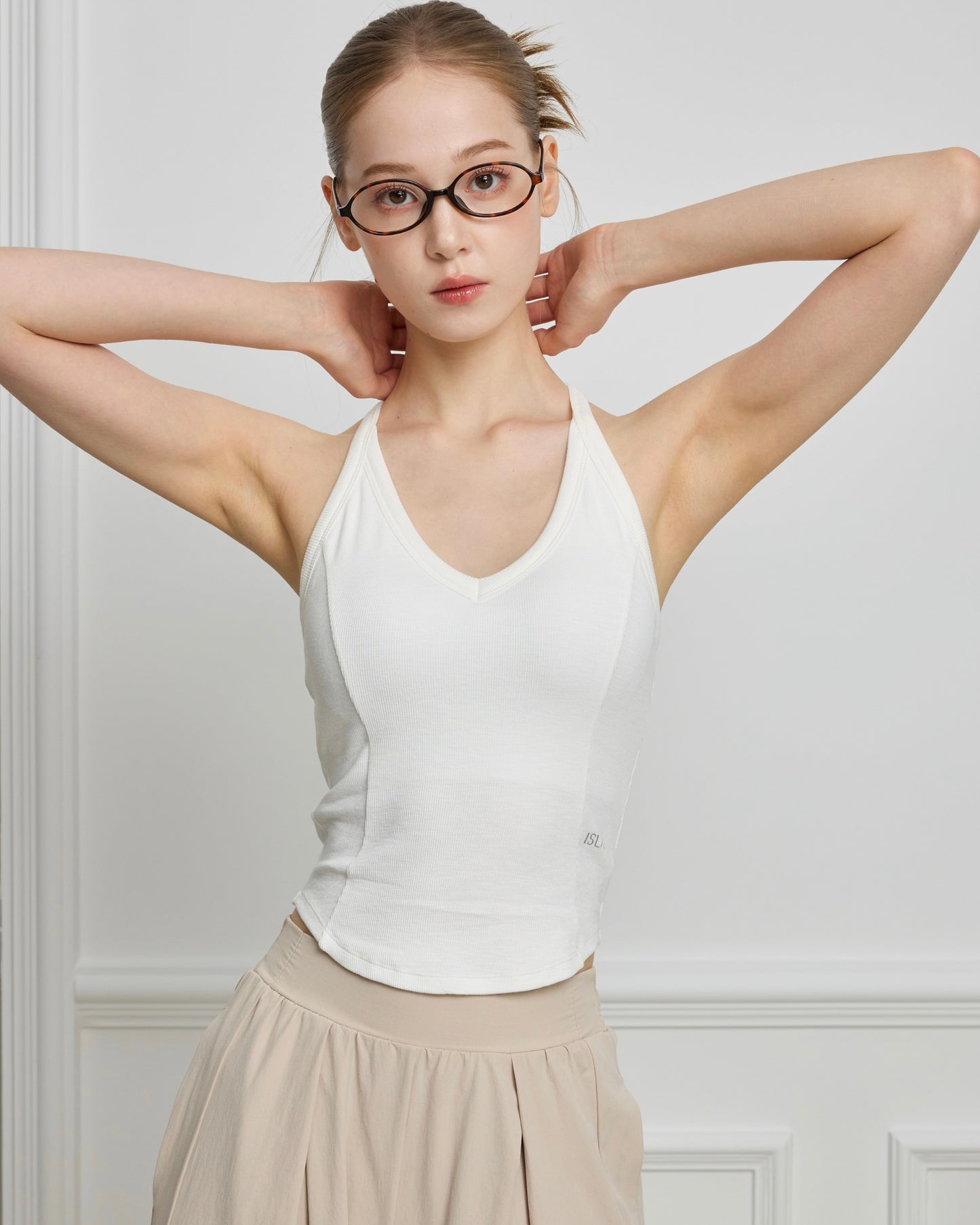 ISLAB081 Line Form Flow Bra Top (ISLAHOLA Exclusive)