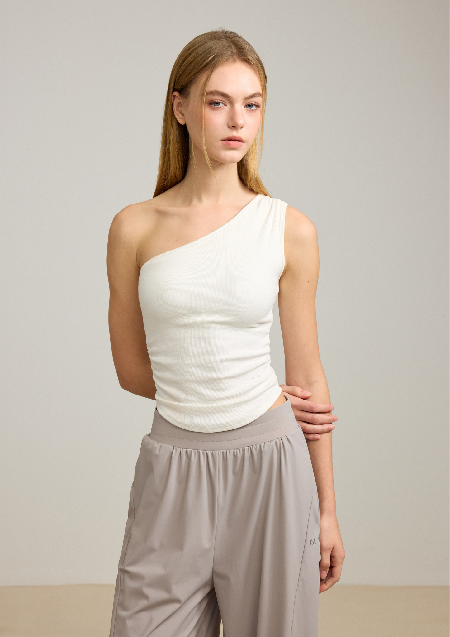 ISLAB074 Sculpt One-Shoulder Bra Top (ISLAHOLA Exclusive)