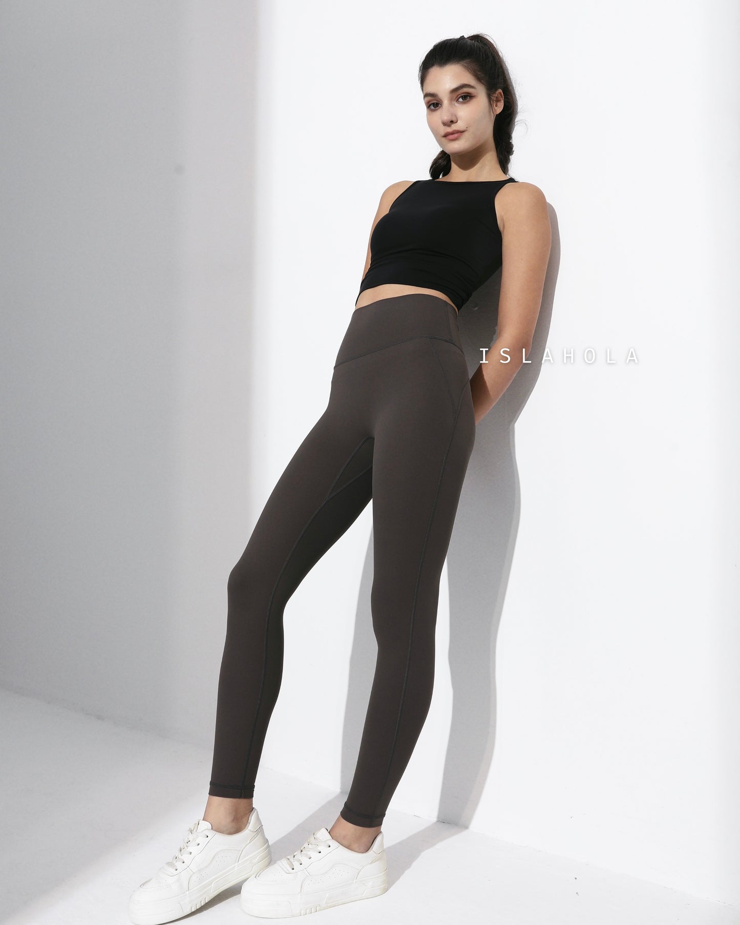 ISLAL016 High waisted one zero cut leggings