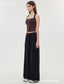 ISLABP019 Airy Fleece Drawstring Wide Leg Pants（ISLAHOLA獨家款式及版型）