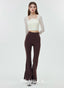 ISLACB046 Mist Sheer Long Sleeve Crop Top (Fixed Pad)