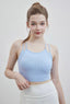 ISLAB001 Double layered bra top (3色)（固定胸墊）