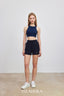 ISLAB066 Cross back short bra top