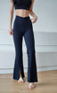 ISLABC006 Cross V slit bootcut pant (2 colors)