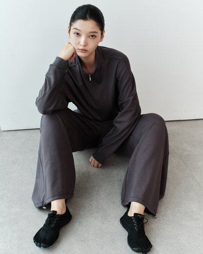 ISLABP019 Airy Fleece Drawstring Wide Leg Pants (ISLAHOLA Exclusive)