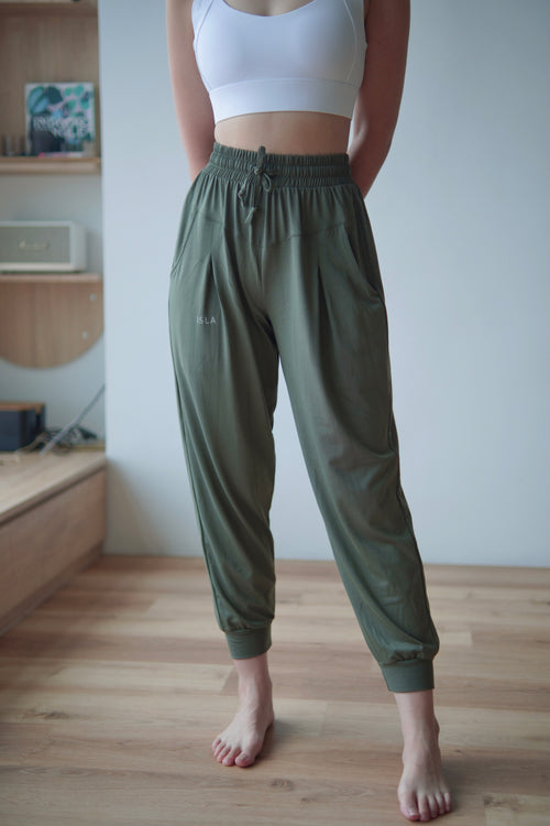 ISLABP008 Cotton jogger pants (3colors)
