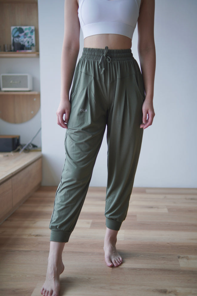 ISLABP008 Cotton jogger pants (3colors)