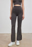 ISLABC008 High waisted cross back slit bootcut pants (Islahola 獨家面料及版型)