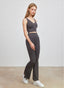 ISLABC008 High waisted cross back slit bootcut pants (Islahola 獨家面料及版型)